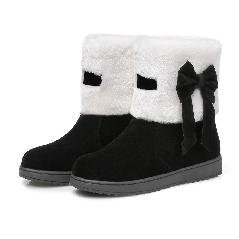 ladies fashion platform boots chunky wedges women boots casual bottom winter shoes woman