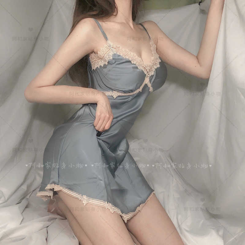 WOMENGAGA Embroidery Blue Black Nightdress Sexy Mesh Patchwork Lace Summer Tops V Neck Strap Tank Mini Dress Dresses 3WBP 210603
WOMENGAGA Embroidery Blue Black Nightdress Sexy Mesh Patchwork Lace Summer Tops V Neck Strap Tank Mini Dress Dresses 3WBP 210603