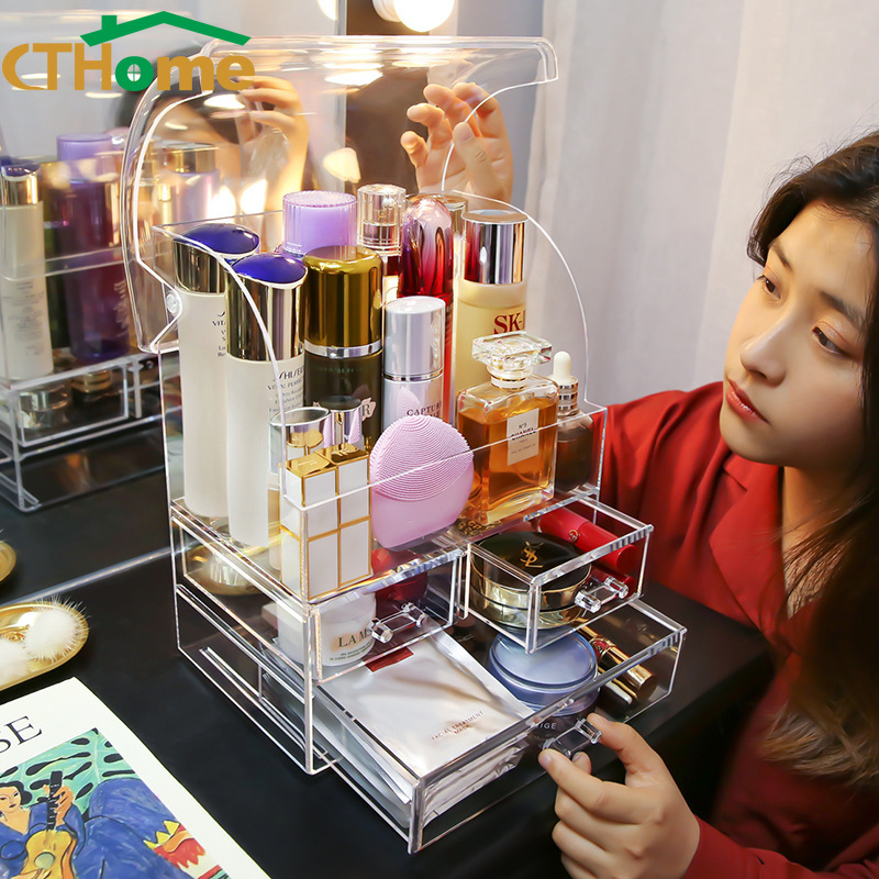 1 PC Cosmetic Storage Box Der-Type ipstick Makeup Organizer Cosmetics Storage Rack Fashion Hef Dispay Stand High Capacit
1 PC Cosmetic Storage Box Der-Type ipstick Makeup Organizer Cosmetics Storage Rack Fashion Hef Dispay Stand High Capacit