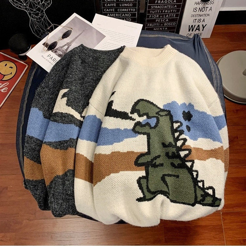 Women's Sweaters Female sweater with dinosaur pattern, printed baggy jacket college style fall Q9AT, 1# shoe box
Women's Sweaters Female sweater with dinosaur pattern, printed baggy jacket college style fall Q9AT, 1# shoe box