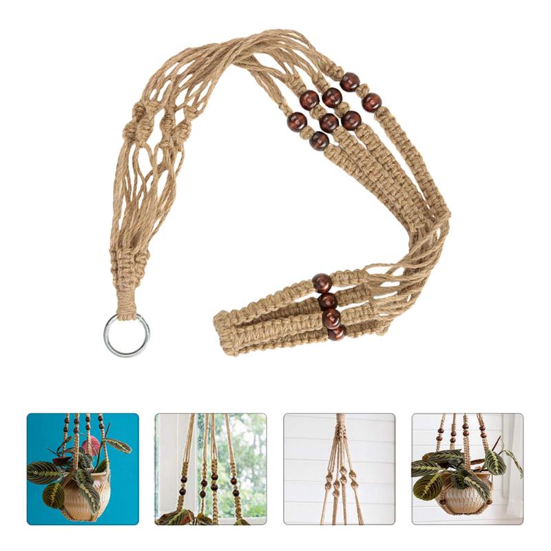 Other Garden Supplies 1pc Woven Hanging Basket Flowerpot Net Planter (Assorted Color)
Other Garden Supplies 1pc Woven Hanging Basket Flowerpot Net Planter (Assorted Color)