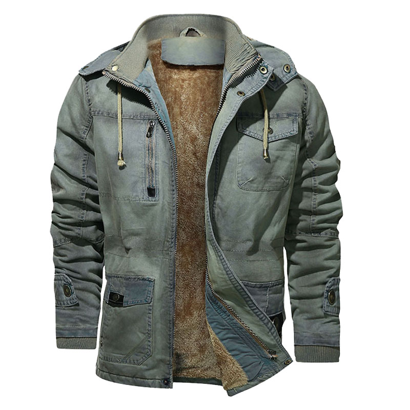 Mens Winter Casual Parka Washed Denim Jacket Outwear Coat Warm Hooded Jacket Male Fashion Thicken Fleece Military Overcoat, 8936 coffee
Mens Winter Casual Parka Washed Denim Jacket Outwear Coat Warm Hooded Jacket Male Fashion Thicken Fleece Military Overcoat, 8936 coffee