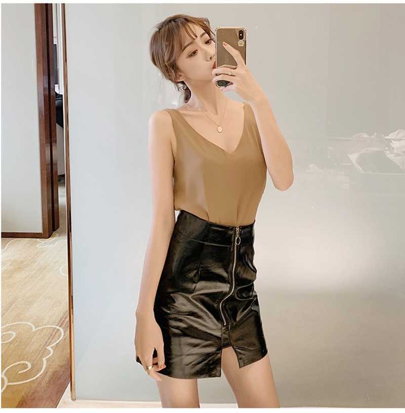 Women Chiffon Tank Top V-Neck Casual Solid Summer Sling Sleeveless Camis Tops 210526, Blue
Women Chiffon Tank Top V-Neck Casual Solid Summer Sling Sleeveless Camis Tops 210526, Blue