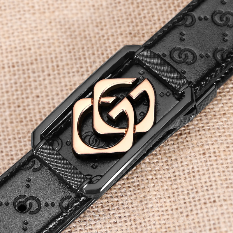 Factory design Men's leather double g fashion smooth buckle fashion men's youth leisure trend pants belt men, Black;brown
Factory design Men's leather double g fashion smooth buckle fashion men's youth leisure trend pants belt men, Black;brown