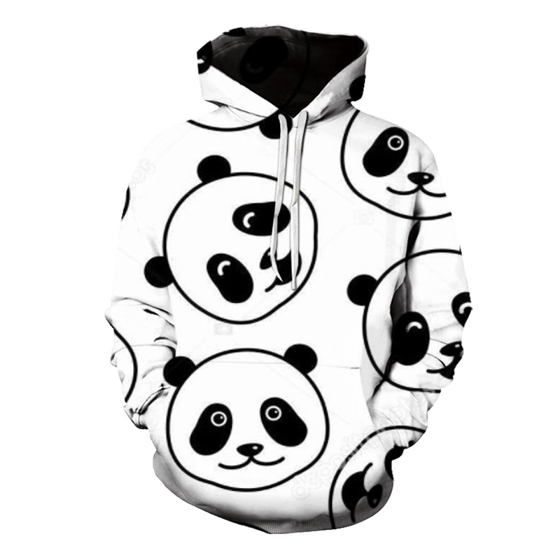 Cute Panda Pattern Men's 3D Printing Hoodie Visual Impact Party Top Punk Gothic Round Neck High Quality Sweatshirt Hoodie, Black
Cute Panda Pattern Men's 3D Printing Hoodie Visual Impact Party Top Punk Gothic Round Neck High Quality Sweatshirt Hoodie, Black