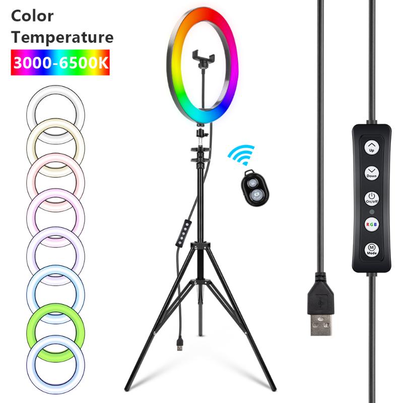 Selfie Ring Light With Tripod Dimmable Studio Lamps Big Stand Led Ringlight Lamp For Tiktok Youtube Live Flash Heads
Selfie Ring Light With Tripod Dimmable Studio Lamps Big Stand Led Ringlight Lamp For Tiktok Youtube Live Flash Heads