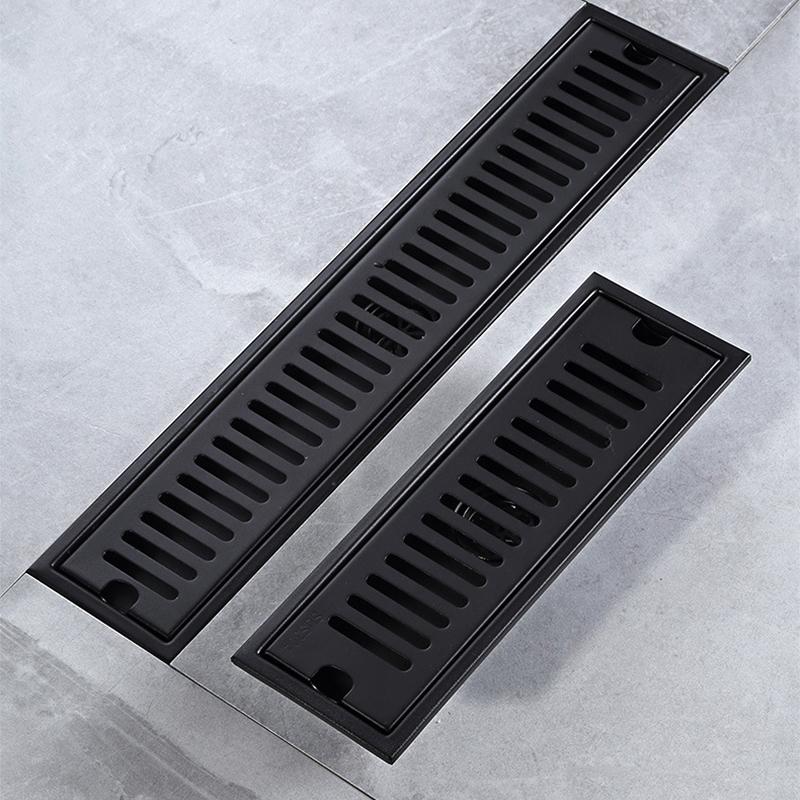 Other Bath & Toilet Supplies Black Floor Drain 304 Stainless Steel Rectangular WC Kitchen Bathroom Shower Garage Long Linear Drainage Draine
Other Bath & Toilet Supplies Black Floor Drain 304 Stainless Steel Rectangular WC Kitchen Bathroom Shower Garage Long Linear Drainage Draine