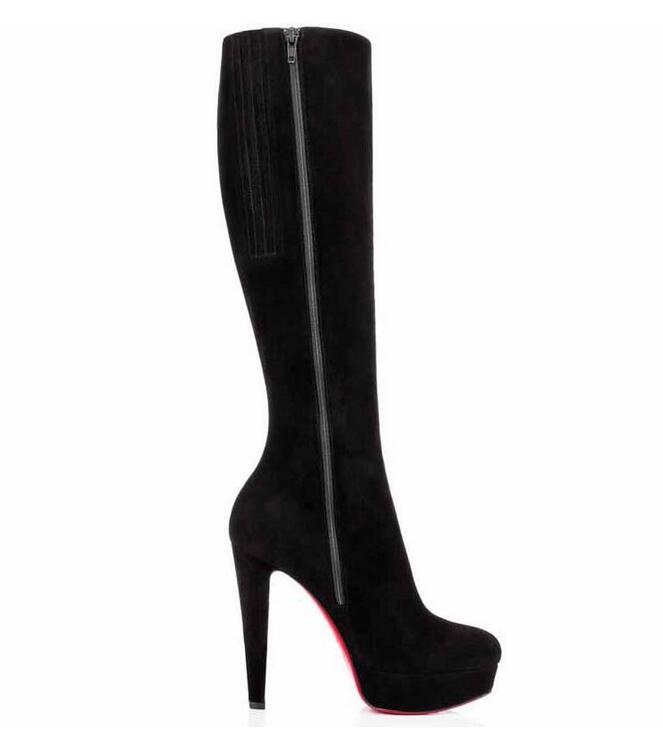 Luxury designs red sole Ladies Long Boots Tall Boot Bianca Botta Waterproof platform Leather Suede knee-boot Party Wedding Women
Luxury designs red sole Ladies Long Boots Tall Boot Bianca Botta Waterproof platform Leather Suede knee-boot Party Wedding Women