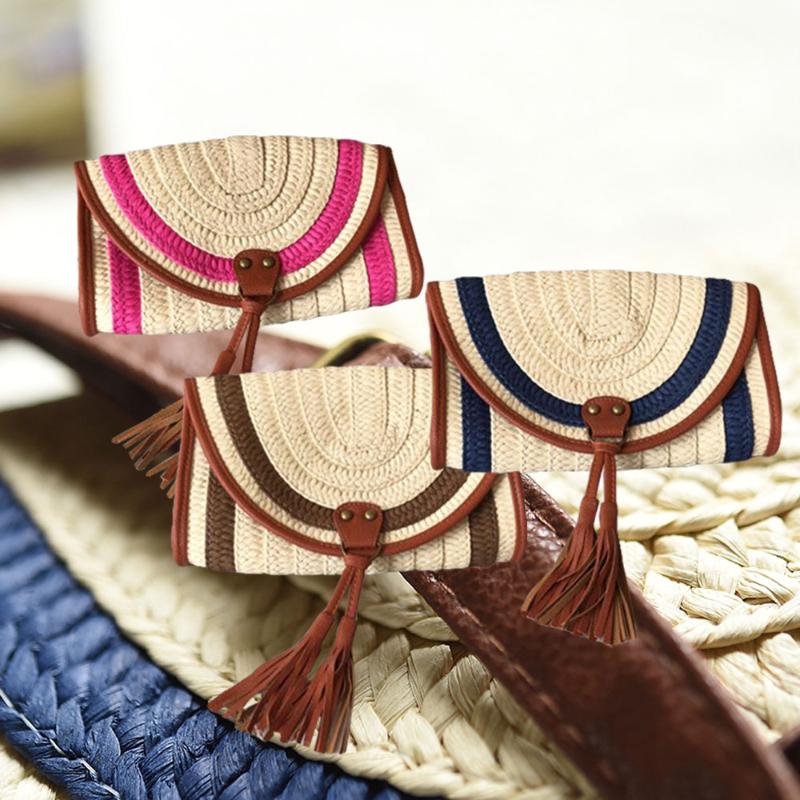 Waist Bags Women Handbag Rattan Straw Woven Purse Shoulder Tote Messenger Hobo Satchel Bag Cross Body Tassel Clutch
Waist Bags Women Handbag Rattan Straw Woven Purse Shoulder Tote Messenger Hobo Satchel Bag Cross Body Tassel Clutch
