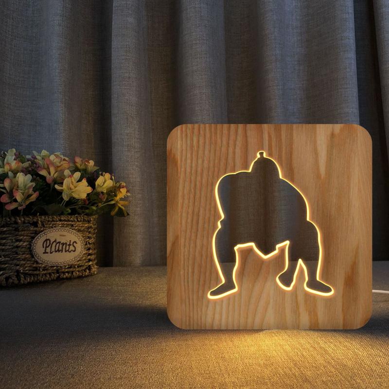 Night Lights Wood Hollow Carving Japanese Sport Shape Led Light Usb Table Lamp For Home Bedroom Decor Creative Gift Friends
Night Lights Wood Hollow Carving Japanese Sport Shape Led Light Usb Table Lamp For Home Bedroom Decor Creative Gift Friends