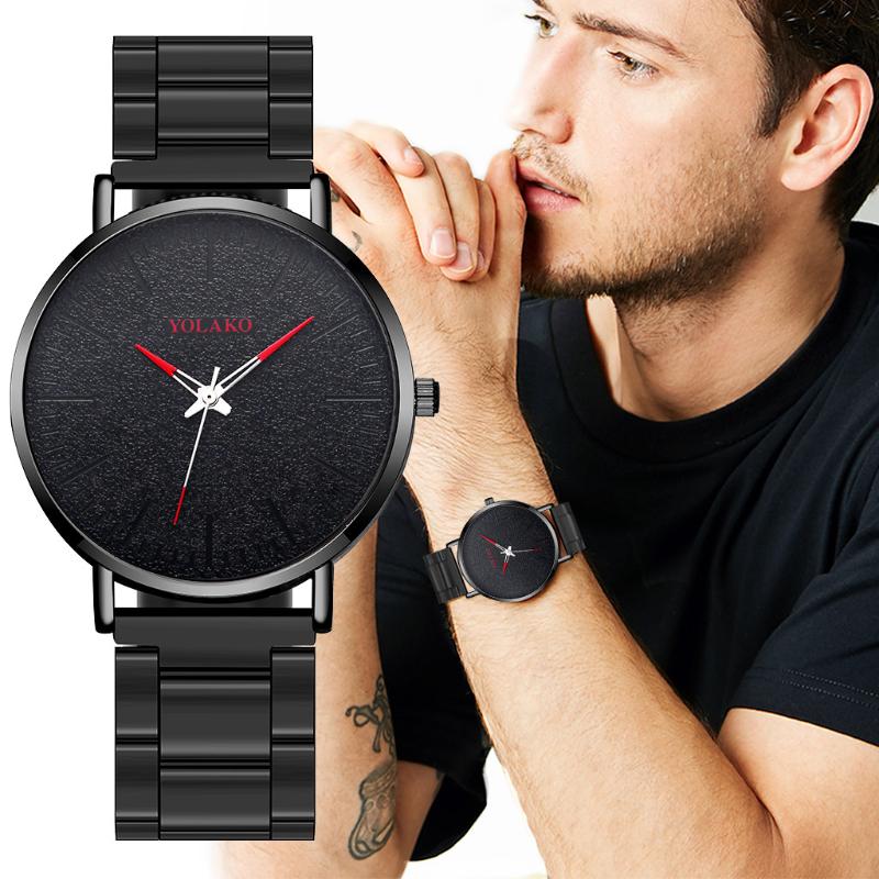 Wristwatches 2021 Relogio Masculino Watches Men Men's Watch Ultra-thin Alloy Mesh Belt Fashion Frosted Three-needle Reloj Hombre#1, Gold
Wristwatches 2021 Relogio Masculino Watches Men Men's Watch Ultra-thin Alloy Mesh Belt Fashion Frosted Three-needle Reloj Hombre#1, Gold