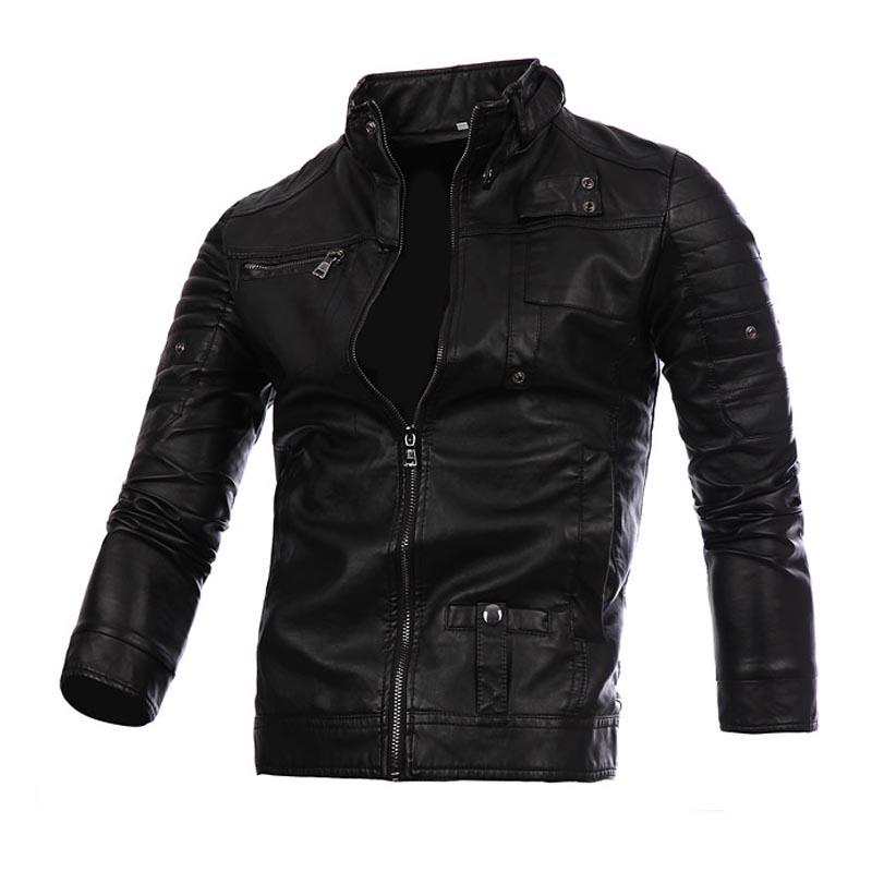 Men's Jackets 2021 Spring And Autumn European American Motorcycle PU Leather Jacket Plus Size Fashion Zipper, Black
Men's Jackets 2021 Spring And Autumn European American Motorcycle PU Leather Jacket Plus Size Fashion Zipper, Black
