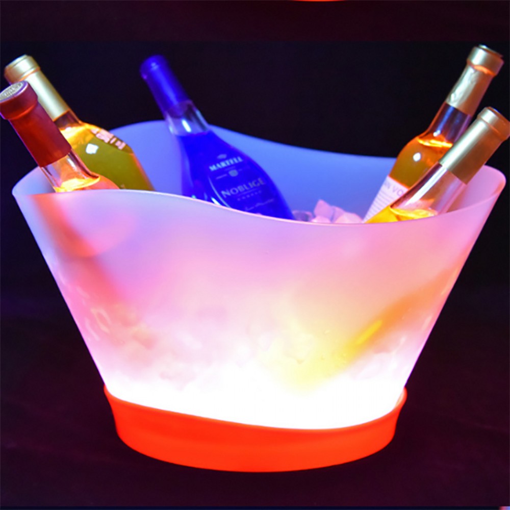 12L LED Rechargeable Ice Buckets 6 Color Bars Nightclubs Light Up Champagne Wine Bottle Holders Beer whisky Cooler
12L LED Rechargeable Ice Buckets 6 Color Bars Nightclubs Light Up Champagne Wine Bottle Holders Beer whisky Cooler