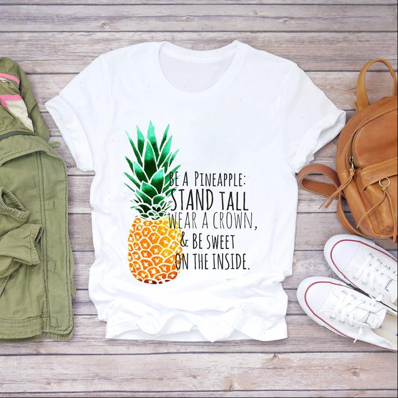 women womens t shirts summer pineapple letter printed sweet fruit camisas shirt ladies graphic female tee, White
women womens t shirts summer pineapple letter printed sweet fruit camisas shirt ladies graphic female tee, White