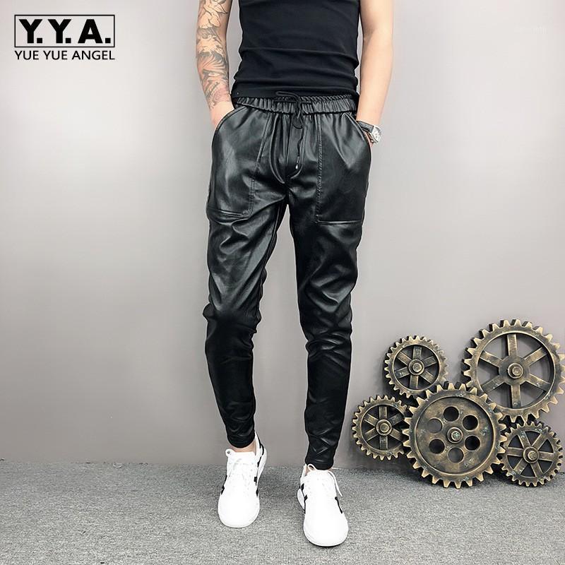 Mens Winter Fleece Lining Warm Pu Leather Pants Casual Hip Hop Man Elastic Waist Pencil Plus Size Streetwear Trousers Men's, Black
Mens Winter Fleece Lining Warm Pu Leather Pants Casual Hip Hop Man Elastic Waist Pencil Plus Size Streetwear Trousers Men's, Black