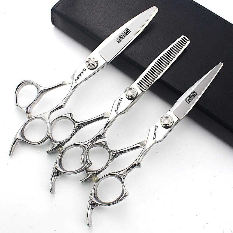 Hair Scissors Japan 6 Inch Barber Set Sharp Hairdressing Salon Razor Stainless Steel Tools
Hair Scissors Japan 6 Inch Barber Set Sharp Hairdressing Salon Razor Stainless Steel Tools