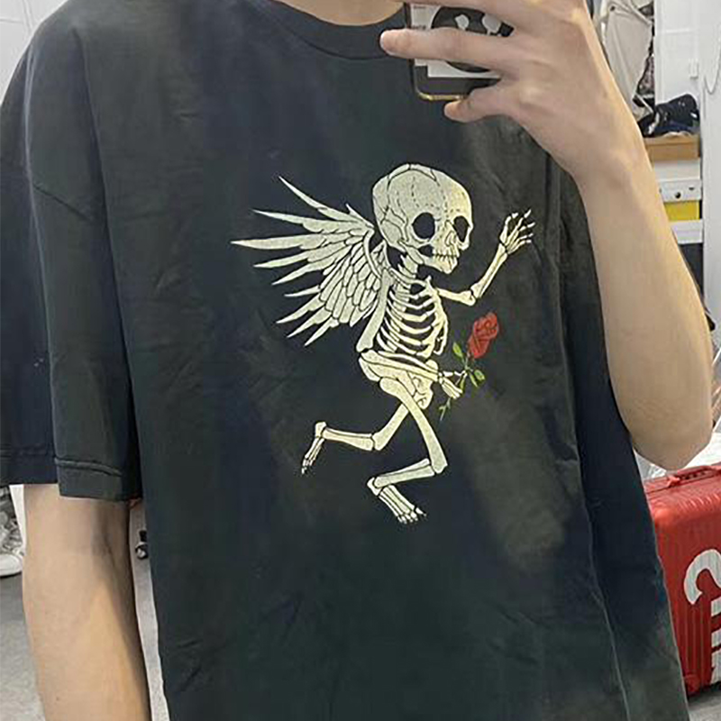 Gallery Dept. Born To Die Tee Cherub T Shirts Mens Vintage Oversize T-shirts Harajuku Hip Hop Streetwear MG210049, White;black
Gallery Dept. Born To Die Tee Cherub T Shirts Mens Vintage Oversize T-shirts Harajuku Hip Hop Streetwear MG210049, White;black