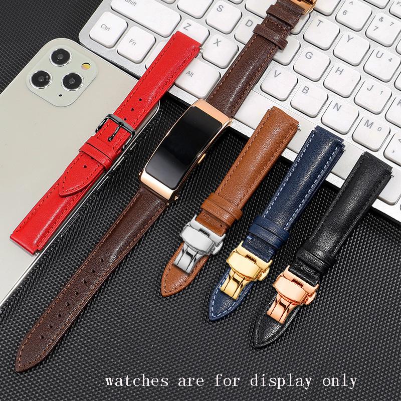 Watch Bands Replace Strap For Huawei B3 B5 B6 Genuine Leather Band 15mm 16mm 18mm Black Brown Sport Smart Wristband
Watch Bands Replace Strap For Huawei B3 B5 B6 Genuine Leather Band 15mm 16mm 18mm Black Brown Sport Smart Wristband