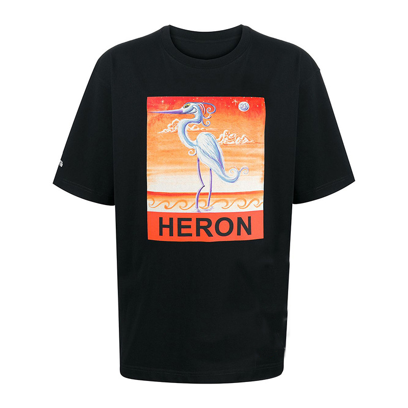Hip Hop Brand HERON Graphic Design 2021ss Summer Short Sleeve Designer T Shirt Top Quality Fashion Casual T Shirt Men Clothing, White;black
Hip Hop Brand HERON Graphic Design 2021ss Summer Short Sleeve Designer T Shirt Top Quality Fashion Casual T Shirt Men Clothing, White;black