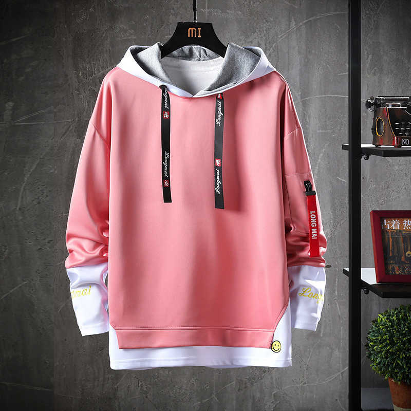 CITY 2020 Letter Printed Mens Hoodies e Style Hip Hop Casual Sweatshirts Streetwear Male Hoodies Hipster Harajuku Tops fashion Y0804