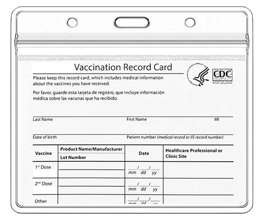 5 Pieces for Sale 4*3 inch Transparent Organization Bag Waterproof Reusable CDC Vaccination Card Protector PVC Sleeve Immunization Record Ho
5 Pieces for Sale 4*3 inch Transparent Organization Bag Waterproof Reusable CDC Vaccination Card Protector PVC Sleeve Immunization Record Ho