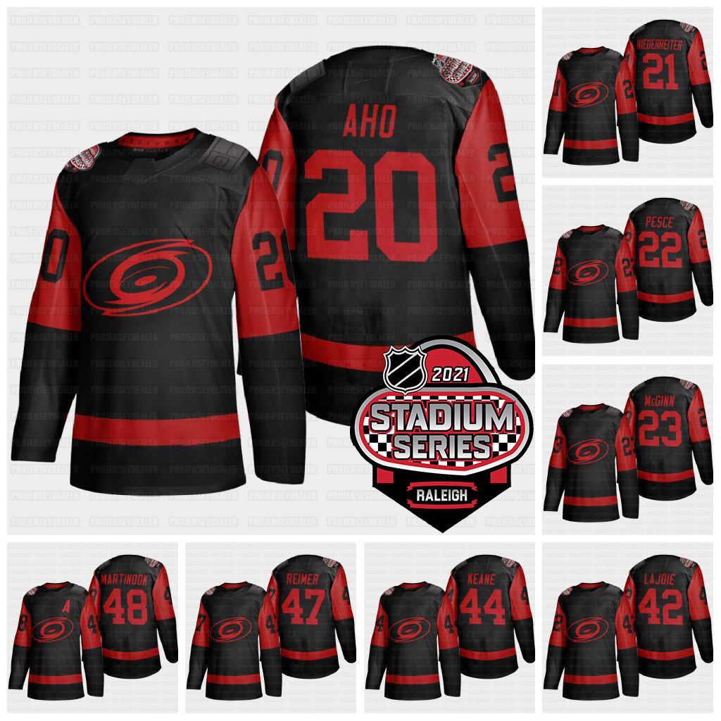 20 Sebastian Aho 2021 Stadium Series Carolina Hurricanes Ayres Williams Hamilton Skjei Svechnikov Niederreiter Haula Staal Jerseys, Black;red
20 Sebastian Aho 2021 Stadium Series Carolina Hurricanes Ayres Williams Hamilton Skjei Svechnikov Niederreiter Haula Staal Jerseys, Black;red