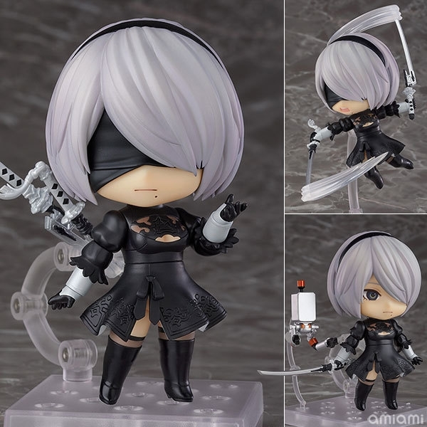 NieR Automata YoRHa No. 2 Type B 2B 1475# fighting action figure PVC toys collection doll anime cartoon model for Christmas gift Y1221 от DHgate WW