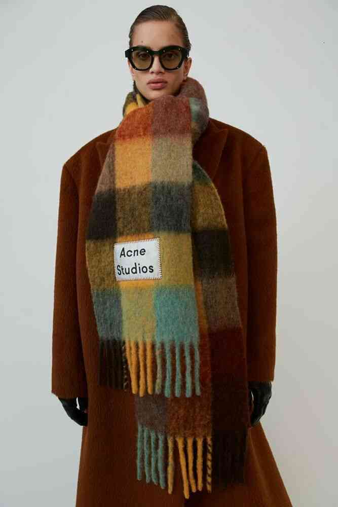 Brand Scarf Acne studios scarf thickened multicolor cashmere shawl 
Brand Scarf Acne studios scarf thickened multicolor cashmere shawl