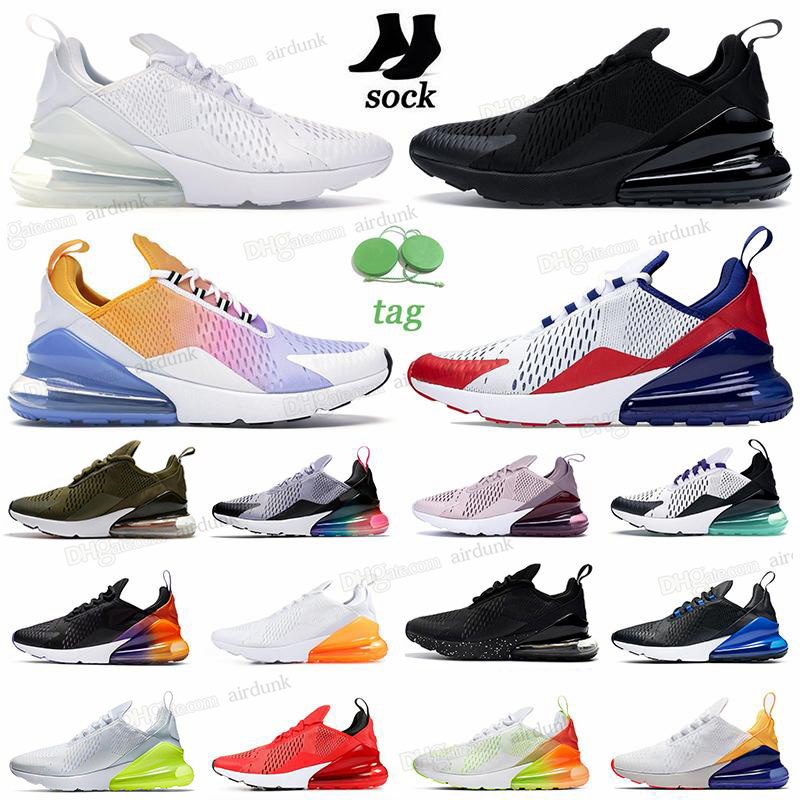 Newset 270 270s running shoes triple black white women men chaussures bred be true metallic gold barely rose usa olive mens trainers outdoor sport sneakers US 5.5-11, Customize
Newset 270 270s running shoes triple black white women men chaussures bred be true metallic gold barely rose usa olive mens trainers outdoor sport sneakers US 5.5-11, Customize