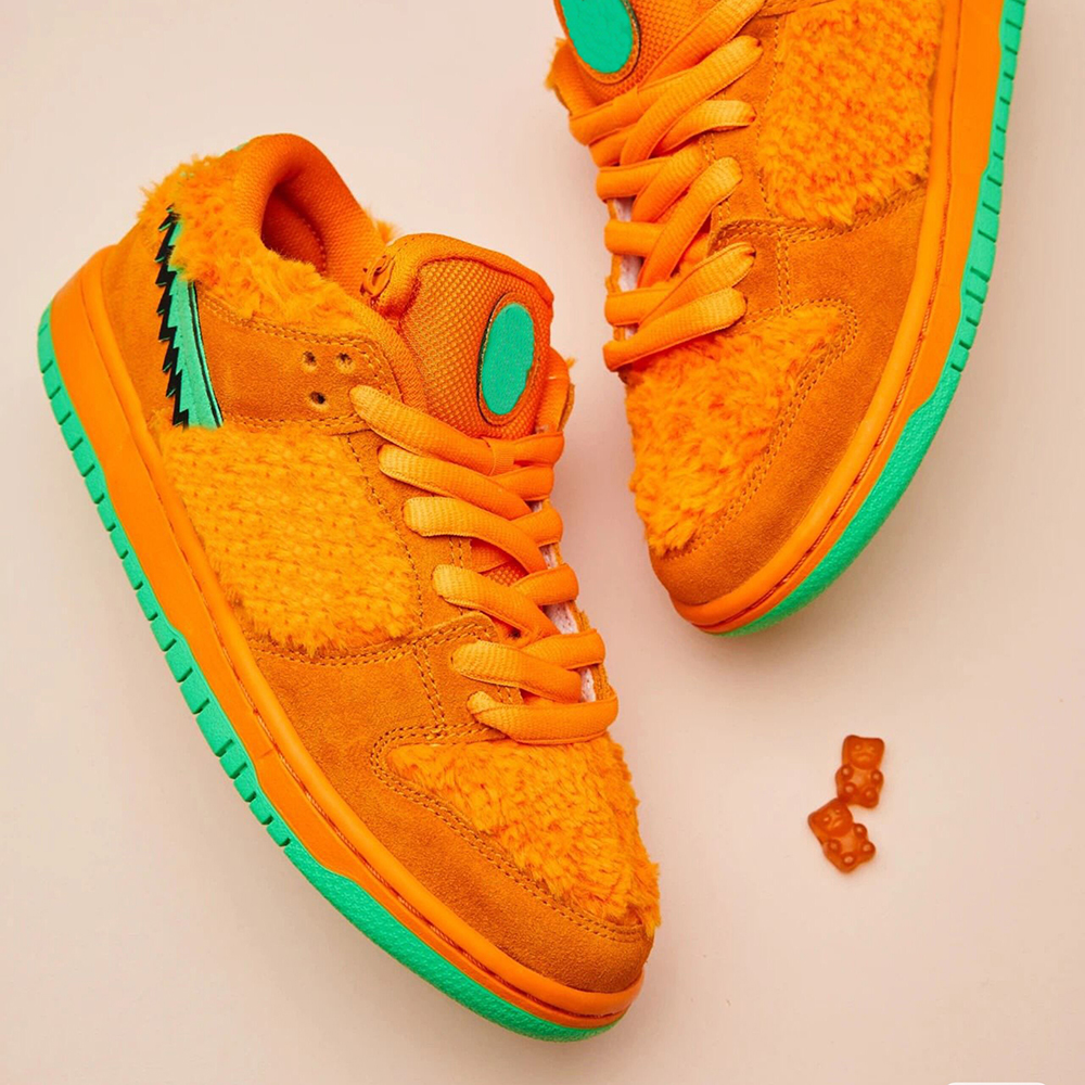 Top quality bear skateboard shoes orange green low series recreational sports outdoor running box, #1
Top quality bear skateboard shoes orange green low series recreational sports outdoor running box, #1