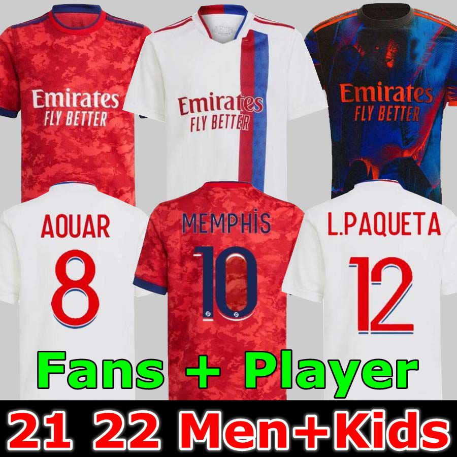 Fans player Version 21 22 Maillot Lyon 4TH 2021 2022 Olympique Lyonnais Soccer Jersey OL digital fourth football shirts MEMPHIS TOKO EKAMBI BRUNO G CHERKI AOUAR HOME, 21 22 away jersey
Fans player Version 21 22 Maillot Lyon 4TH 2021 2022 Olympique Lyonnais Soccer Jersey OL digital fourth football shirts MEMPHIS TOKO EKAMBI BRUNO G CHERKI AOUAR HOME, 21 22 away jersey