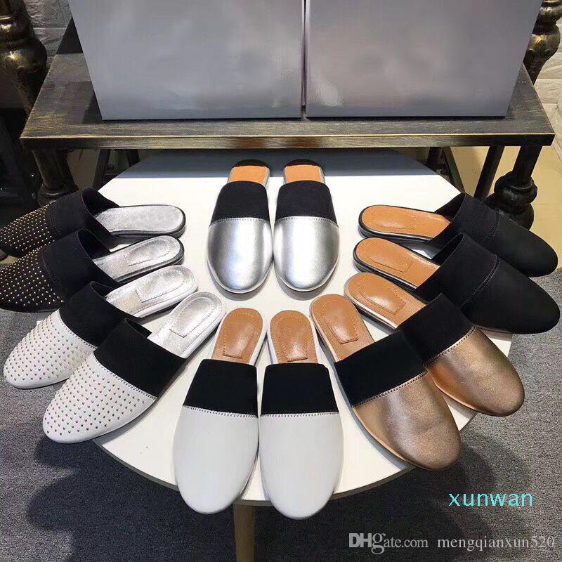 Alphabet Hotel Cartoon Slippers rivet Baotou Flat soled Slippers Stitching leisure bale slippers Soft leather woman shoes Large size 35-42, Red
Alphabet Hotel Cartoon Slippers rivet Baotou Flat soled Slippers Stitching leisure bale slippers Soft leather woman shoes Large size 35-42, Red