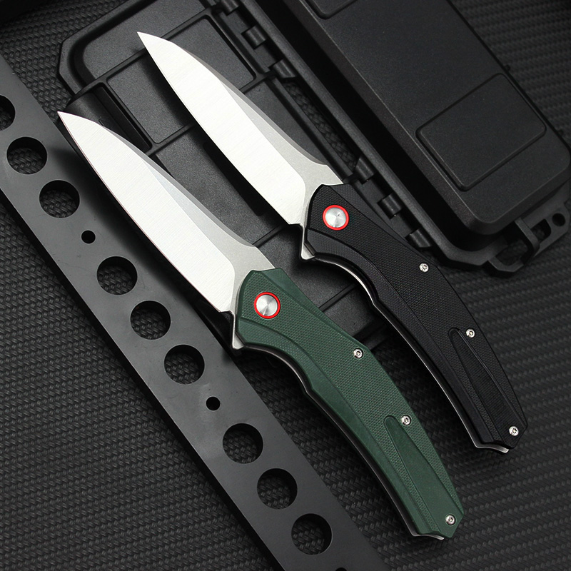GT-777 EDC Tool D2 Steel Folding Knife G10 Matte Handle Ball bearings Camping Fishing Knives Outdoor Multifunction Man gift
GT-777 EDC Tool D2 Steel Folding Knife G10 Matte Handle Ball bearings Camping Fishing Knives Outdoor Multifunction Man gift