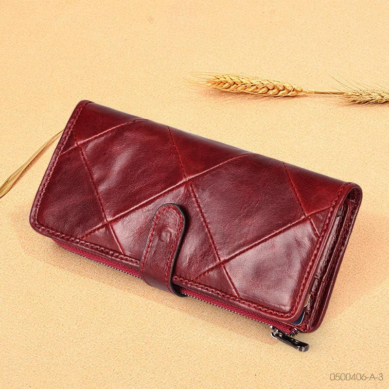 Test Vintage Luxury Women Wallets Genuine Leather Long Zipper Clutch Large Capacity Card Holder Multi-function Female Purse, 0500406-a-3
Test Vintage Luxury Women Wallets Genuine Leather Long Zipper Clutch Large Capacity Card Holder Multi-function Female Purse, 0500406-a-3