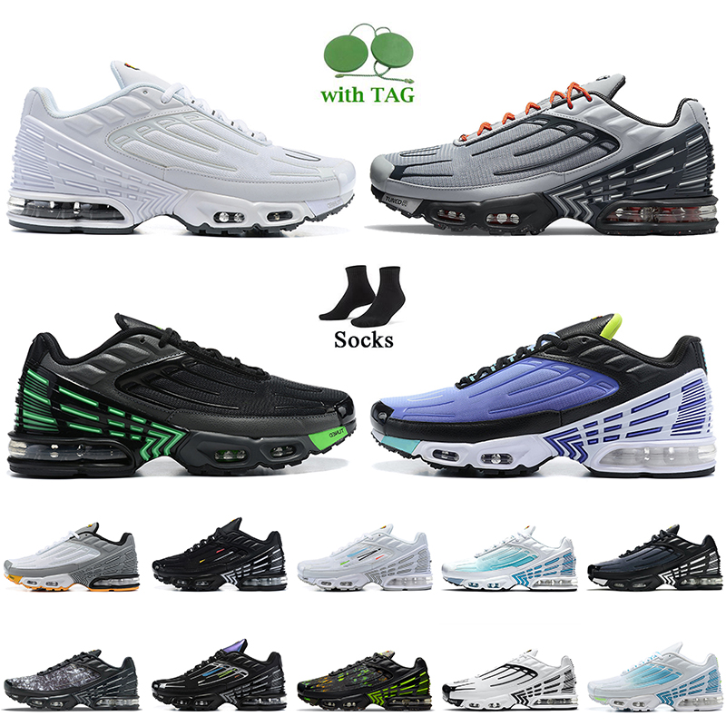 2022 High Quality Mens Women TN Plus 3 SE Tuned Running Shoes Mesh Triple White Leather Multi Black Iridescent Obsidian Laser Blue Crater Trainers Sports Sneakers, A36 39-45 (5)
2022 High Quality Mens Women TN Plus 3 SE Tuned Running Shoes Mesh Triple White Leather Multi Black Iridescent Obsidian Laser Blue Crater Trainers Sports Sneakers, A36 39-45 (5)