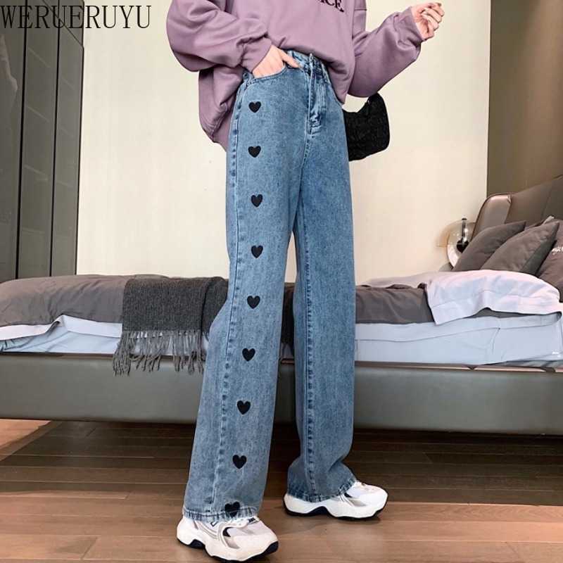 WERUERUYU Fashion Pattern Jeans Women Style Streetwear Outfits Female High Waist Straight Denim Pants Winter Fall 210608, Photo color
WERUERUYU Fashion Pattern Jeans Women Style Streetwear Outfits Female High Waist Straight Denim Pants Winter Fall 210608, Photo color