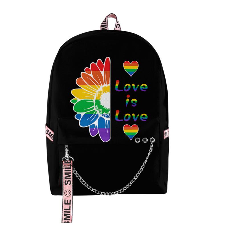 Backpack LGBT Merch Schoolbag Men/Women Shoulder Travel Bag Print Hip Hop Teenage Girls School Back Accessories
Backpack LGBT Merch Schoolbag Men/Women Shoulder Travel Bag Print Hip Hop Teenage Girls School Back Accessories
