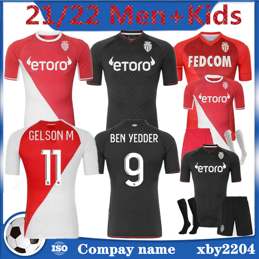2021 2022 maillots AS Monaco Soccer Jerseys BEN YEDDER JOVETIC GOLOVIN 21 22 GEUBBELS maillot de foot Flocage JORGE men and kids socks Football Shirt, Black
2021 2022 maillots AS Monaco Soccer Jerseys BEN YEDDER JOVETIC GOLOVIN 21 22 GEUBBELS maillot de foot Flocage JORGE men and kids socks Football Shirt, Black