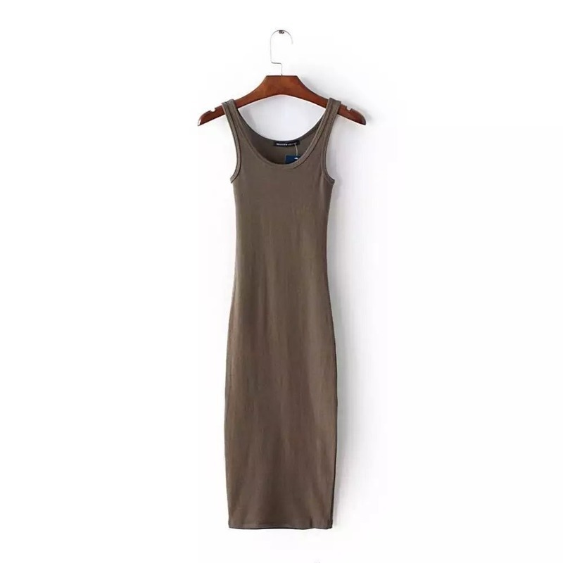 Sexy Sleeveless Dress Women Bandage Bodycon Long es Female Slim Girls Evening Party Dersses Women's Bag Hip 210428