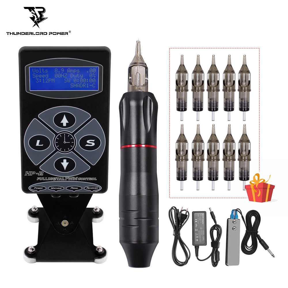 Professional Eyebrow Tattoo Machine Kit Tattoo Pen Machine Set Power Supply Cartridges Needle for Eyebrow Body Tattoo SetScouts
Professional Eyebrow Tattoo Machine Kit Tattoo Pen Machine Set Power Supply Cartridges Needle for Eyebrow Body Tattoo SetScouts