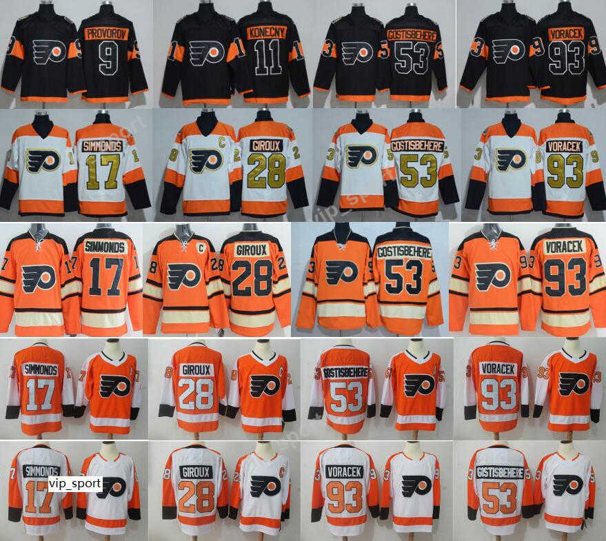Philadelphia Flyers Jerseys Stadium Series Hockey Ivan Provorov Travis Konecny Jakub Voracek Claude Giroux Shayne Gostisbehere Simmonds, 2017 stadium series
Philadelphia Flyers Jerseys Stadium Series Hockey Ivan Provorov Travis Konecny Jakub Voracek Claude Giroux Shayne Gostisbehere Simmonds, 2017 stadium series