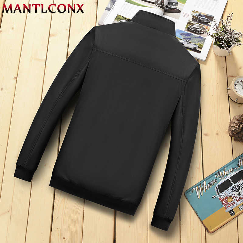 MANTLCONX Men's Winter Jackets Thick Stand Collar Parka Men Coats Casual Warm Fleece Cotton Mens Jackets Male Clothing 4XL 5XL 210818
