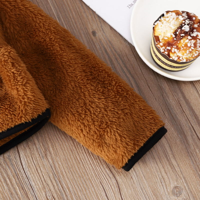 Winter Baby Girls Clothes Sets Spring Autumn Fashion Girl Outfits 2Pcs Brown Long Sleeve Lapel Strap Middle Child Skirt Suit Kids Clothing