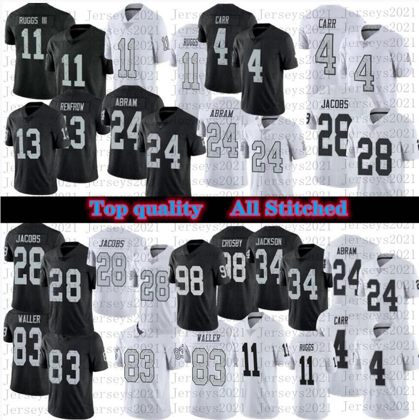 28 Josh Jacobs Men Women Kids Football Jerseys 34 Bo Jackson 24 Johnathan Abram 4 Derek Carr 11 Henry Ruggs III 83 Darren Waller 13 Hunter Renfrow High quality stitched, As
28 Josh Jacobs Men Women Kids Football Jerseys 34 Bo Jackson 24 Johnathan Abram 4 Derek Carr 11 Henry Ruggs III 83 Darren Waller 13 Hunter Renfrow High quality stitched, As