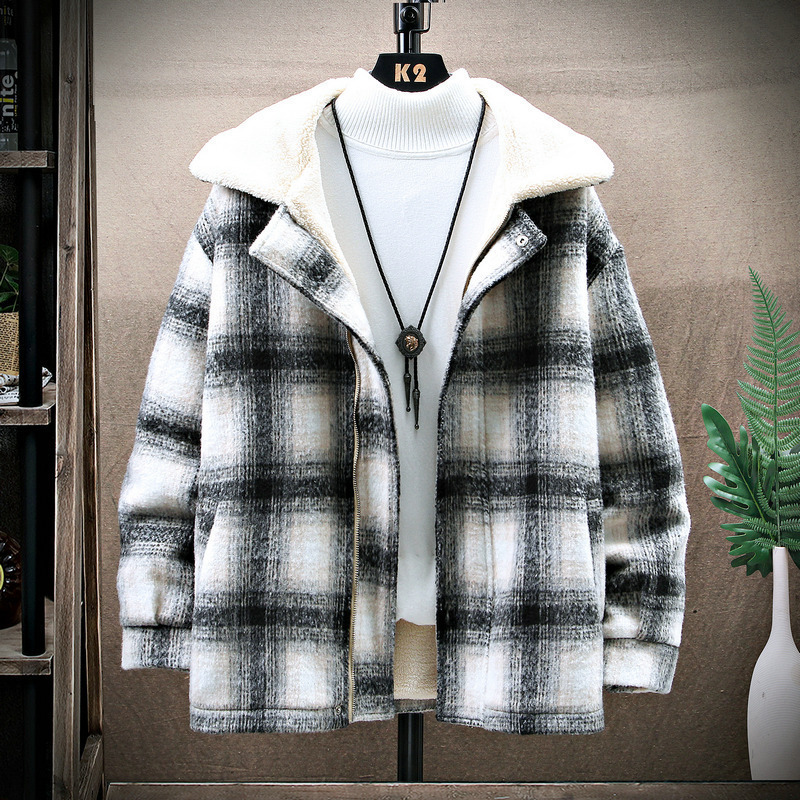 3 Colors Mens Coats Fur Faux Plaid Loose Large Lamb Wool Coat Fall Winter Cardigan Lambskin Warm Top
3 Colors Mens Coats Fur Faux Plaid Loose Large Lamb Wool Coat Fall Winter Cardigan Lambskin Warm Top