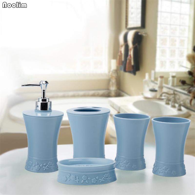 5Pcs/Set Plastic Soap Dish Toothbrush Toothpaste Holder Dispenser Shampoo Press Bottle Tumbler Bathroom Accessories Set Liquid
5Pcs/Set Plastic Soap Dish Toothbrush Toothpaste Holder Dispenser Shampoo Press Bottle Tumbler Bathroom Accessories Set Liquid