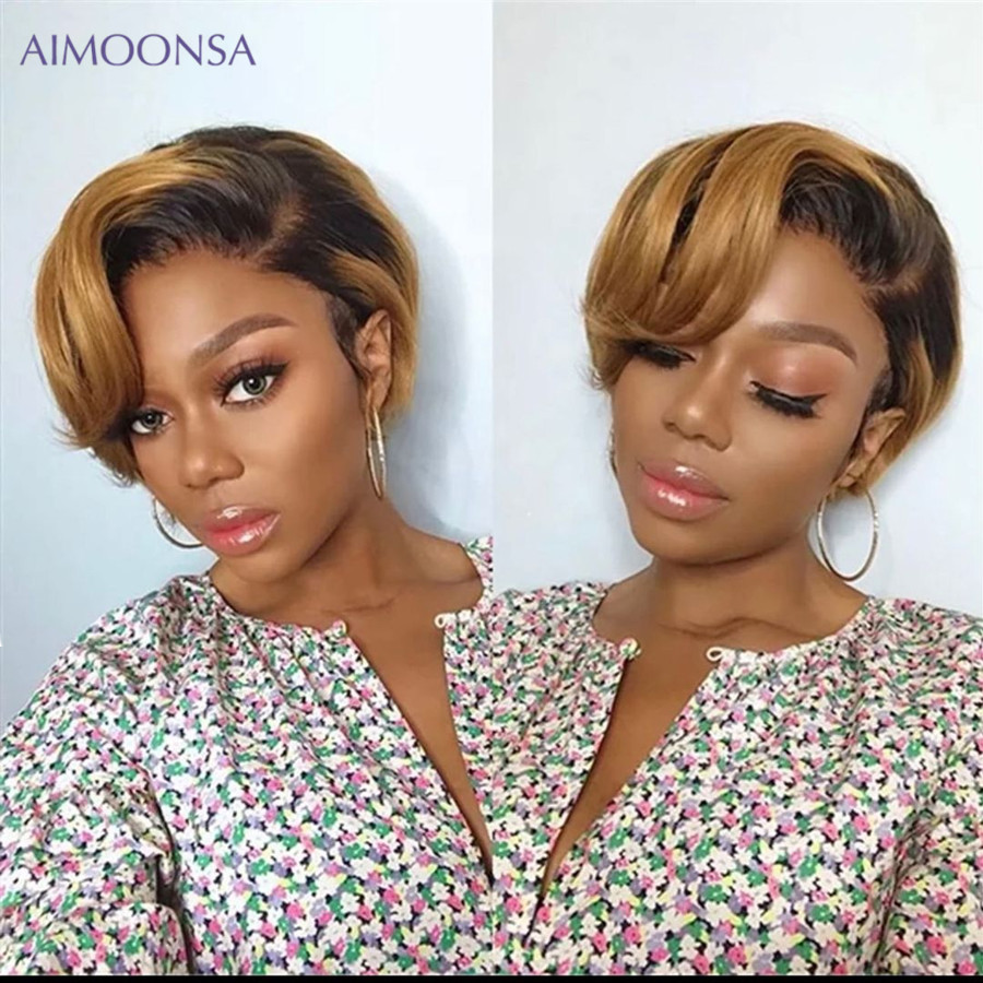 Ombre Pixie Cut Wigs Short Straight Bob Wigs Human Hair Wigs for Black Women Machine Made Brazilian Hair Cheap Remy 130%, As the picture shows
Ombre Pixie Cut Wigs Short Straight Bob Wigs Human Hair Wigs for Black Women Machine Made Brazilian Hair Cheap Remy 130%, As the picture shows