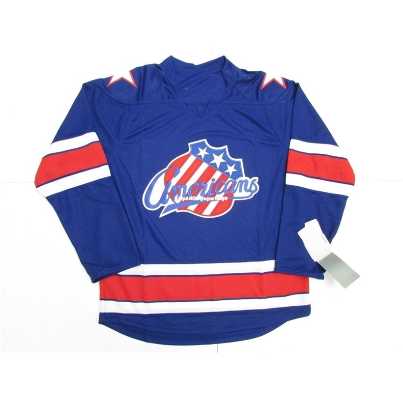 Cheap custom ROCHESTER AMERICANS BLUE AHL PREMIER HOCKEY JERSEY stitch add any number any name Mens Hockey Jersey XS-6XL, Black
Cheap custom ROCHESTER AMERICANS BLUE AHL PREMIER HOCKEY JERSEY stitch add any number any name Mens Hockey Jersey XS-6XL, Black