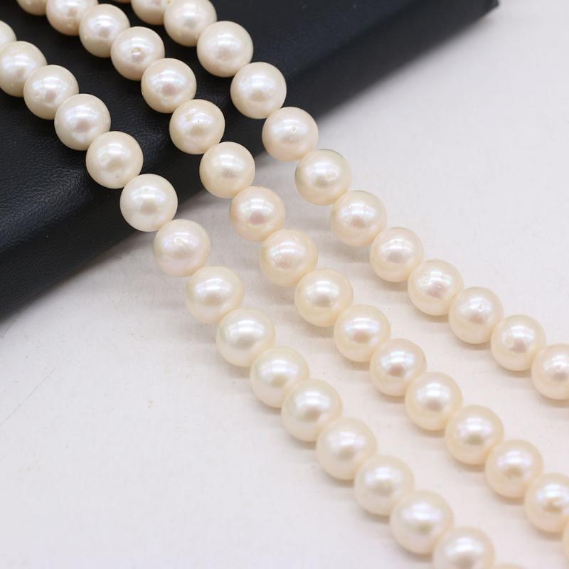 Other 100% Natural Freshwater Pearl White Punch Beads High Quality For Jewelry Making DIY Necklace Bracelet Accessory Charm Gift 36CM
Other 100% Natural Freshwater Pearl White Punch Beads High Quality For Jewelry Making DIY Necklace Bracelet Accessory Charm Gift 36CM