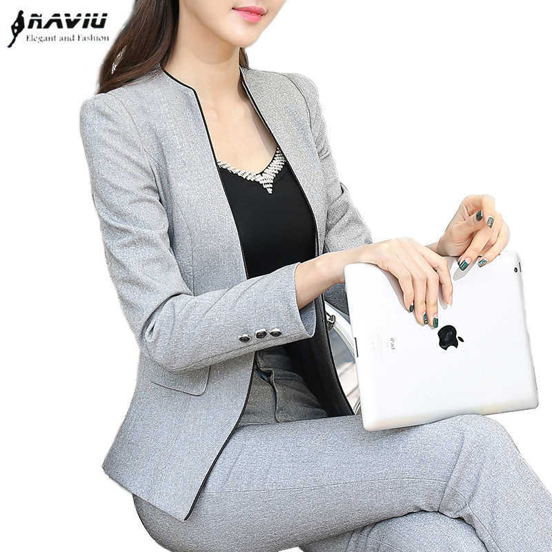 Winter Slim Work Wear Women Two Pieces Set Fashion Formal Blazer and Trousers Plus Size Office Business Suit 210604, Black coat and pants
Winter Slim Work Wear Women Two Pieces Set Fashion Formal Blazer and Trousers Plus Size Office Business Suit 210604, Black coat and pants
